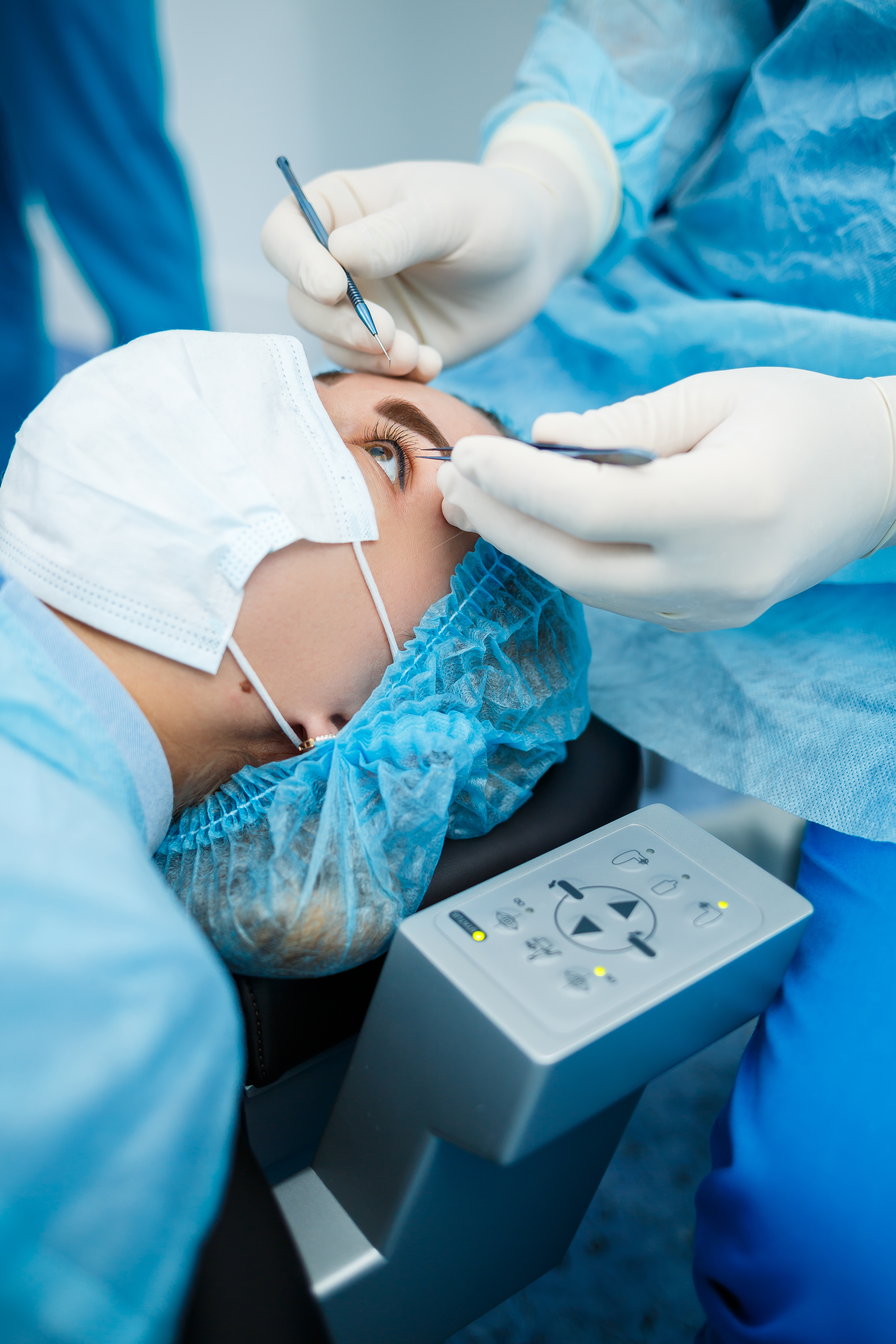 Corneal transplantation surgery at Shine Eye Clinic