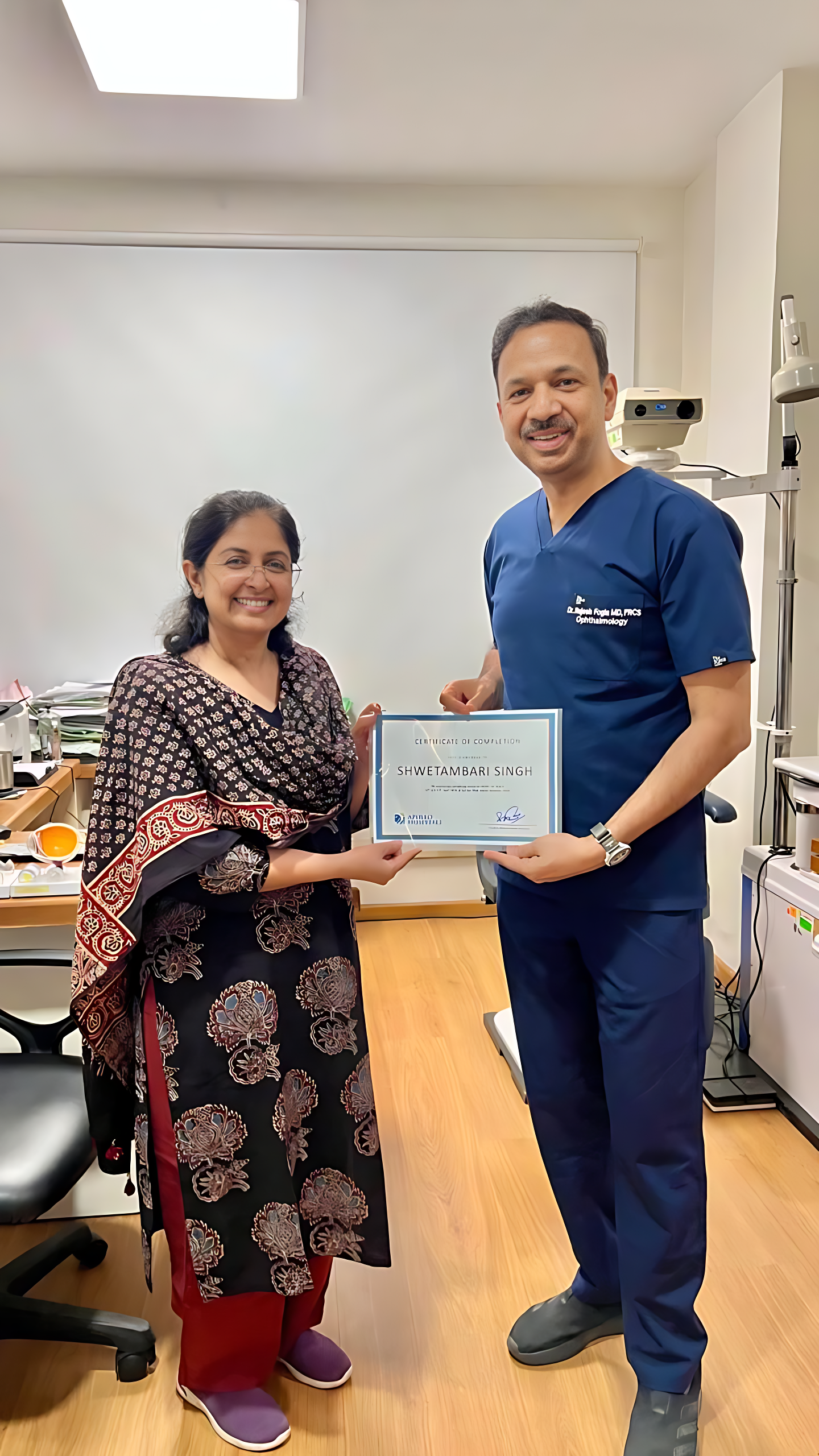 In-house optical lab