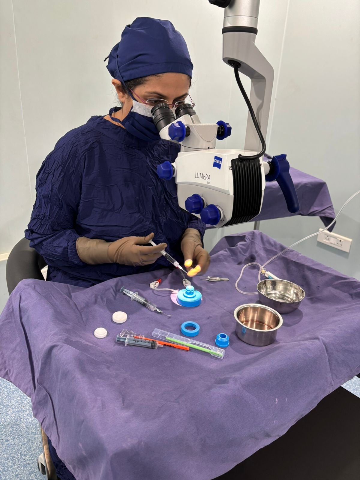 In-house optical lab